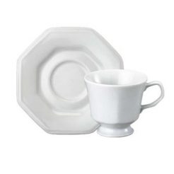 Xícara Café Porcelana branca Prisma