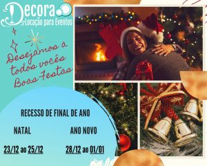 Horário de Funcionamento Natal e Ano